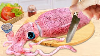 Unbelievable Stuffed Squid Recipe Secrets ❤️ Mini Siri Cook ❤️