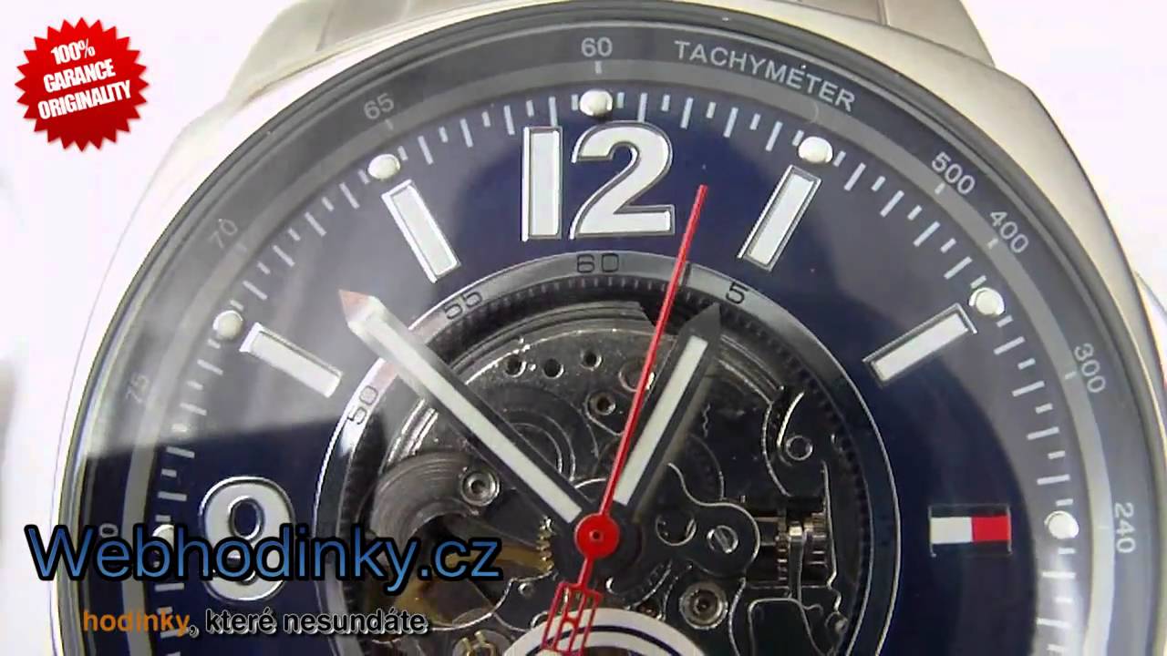 tommy hilfiger skeleton watches