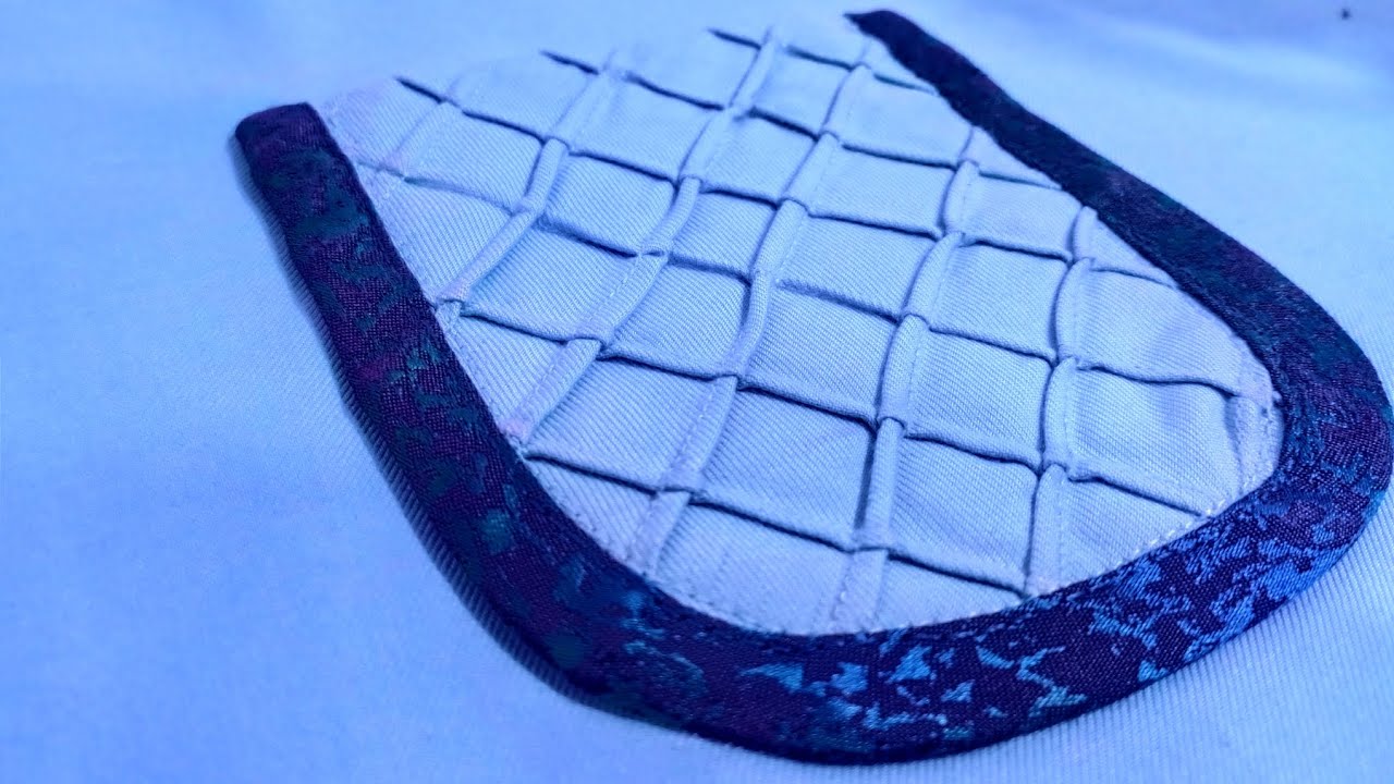 Pleated pocket tutorial 