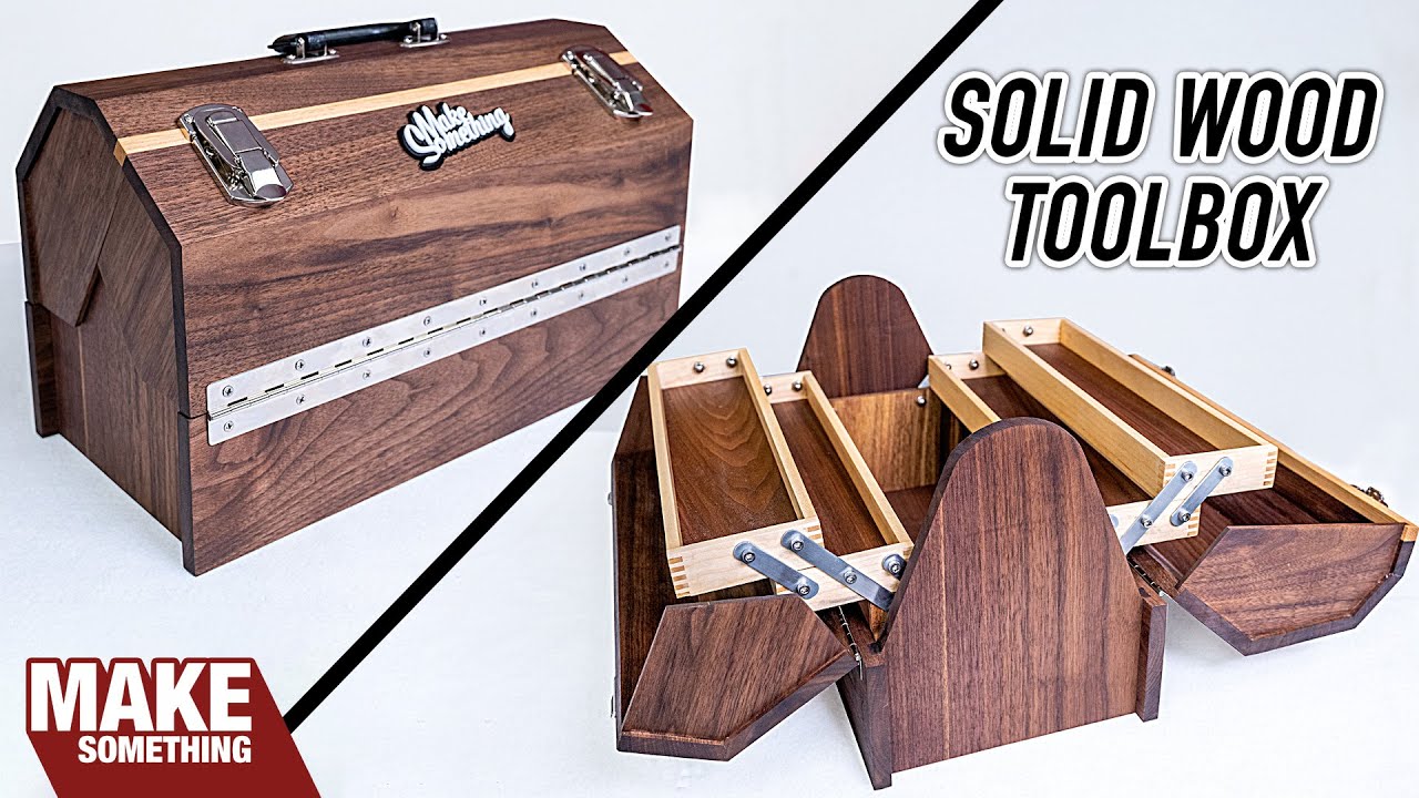 How to Make a Solid Wood Toolbox