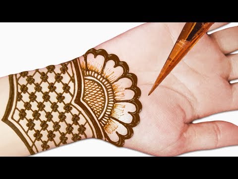 Easy Mehndi Design For Front Hands Beautiful And Simple Mehndi