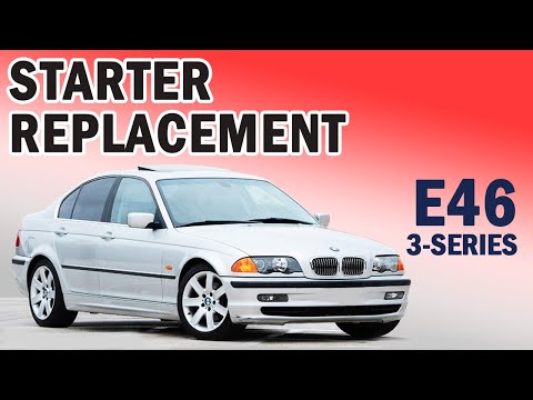 BMW E46 3-Series Starter Replacement for 323i, 325i, 328i and 330i