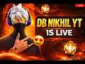 🔴 FREE FIRE LIVE | DB NIKHIL🎮 | Road to 2K🔥 | Come Join!