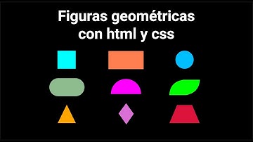 Figuras geométricas con html5 y css3