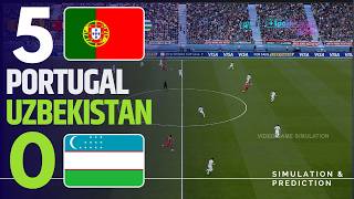 🔴LIVE: Portugal vs Uzbekistan ⚽ 2026 World Cup Full Match Streaming, Gameplay simulation screenshot 5