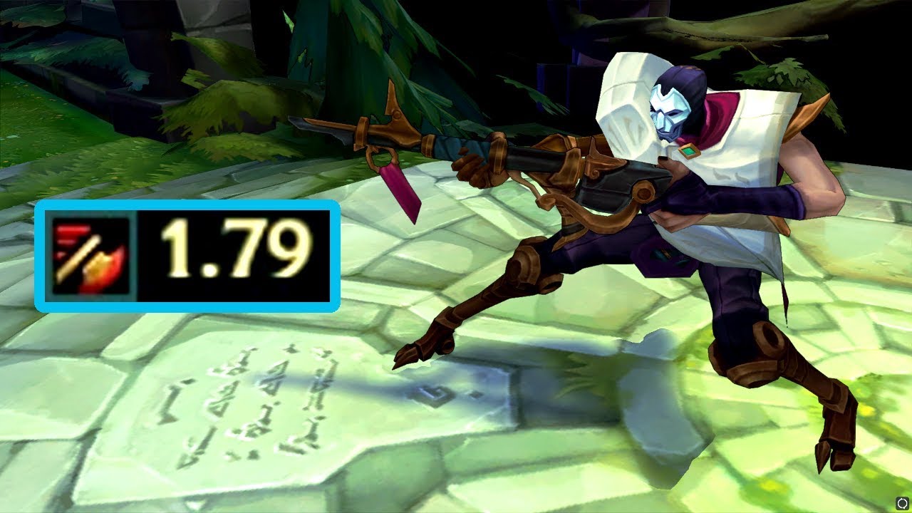 1.79 Attack Speed JHIN! - YouTube