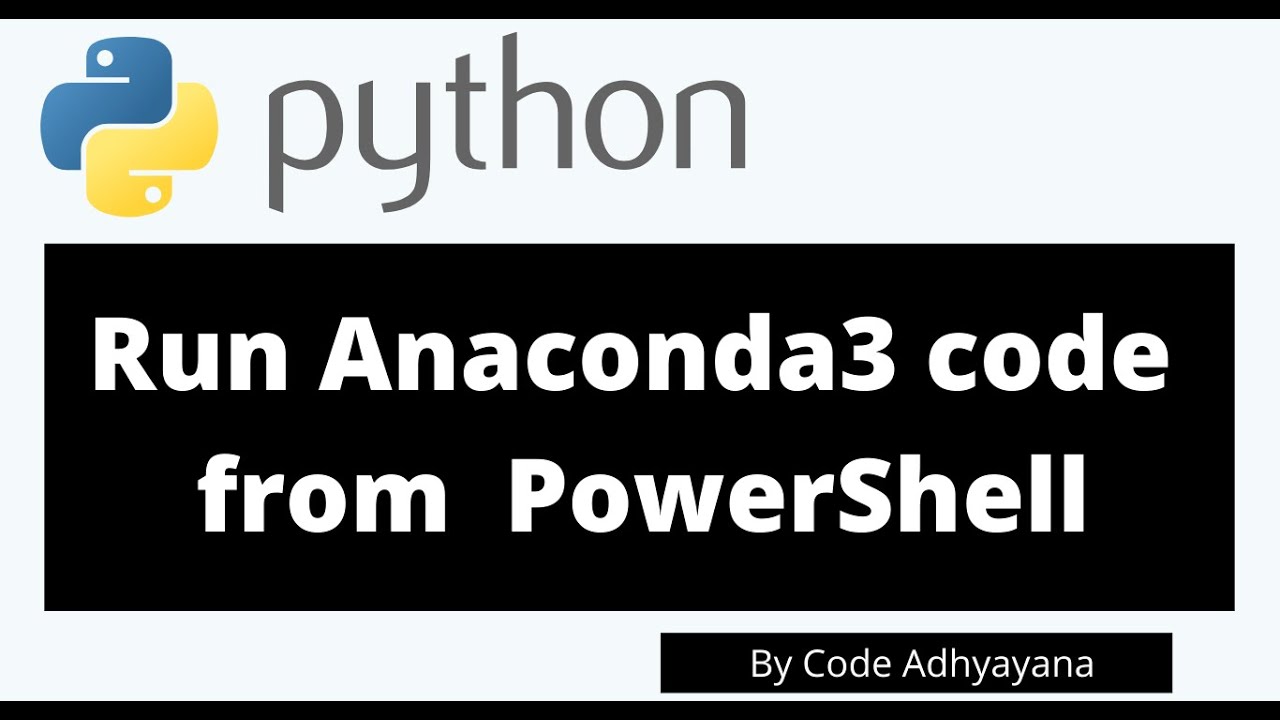 Activate Conda Environment In Powershell