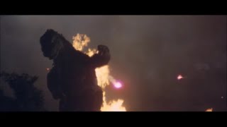 Godzilla's Running ON FIRE while Elvis Presley's Burning Love plays in the background