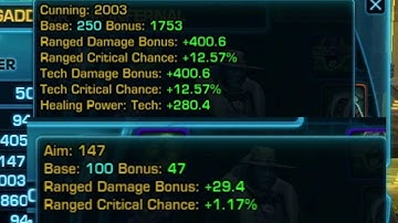 CRR Presents:  SWTOR 101 - Lesson 1 - Main Stats