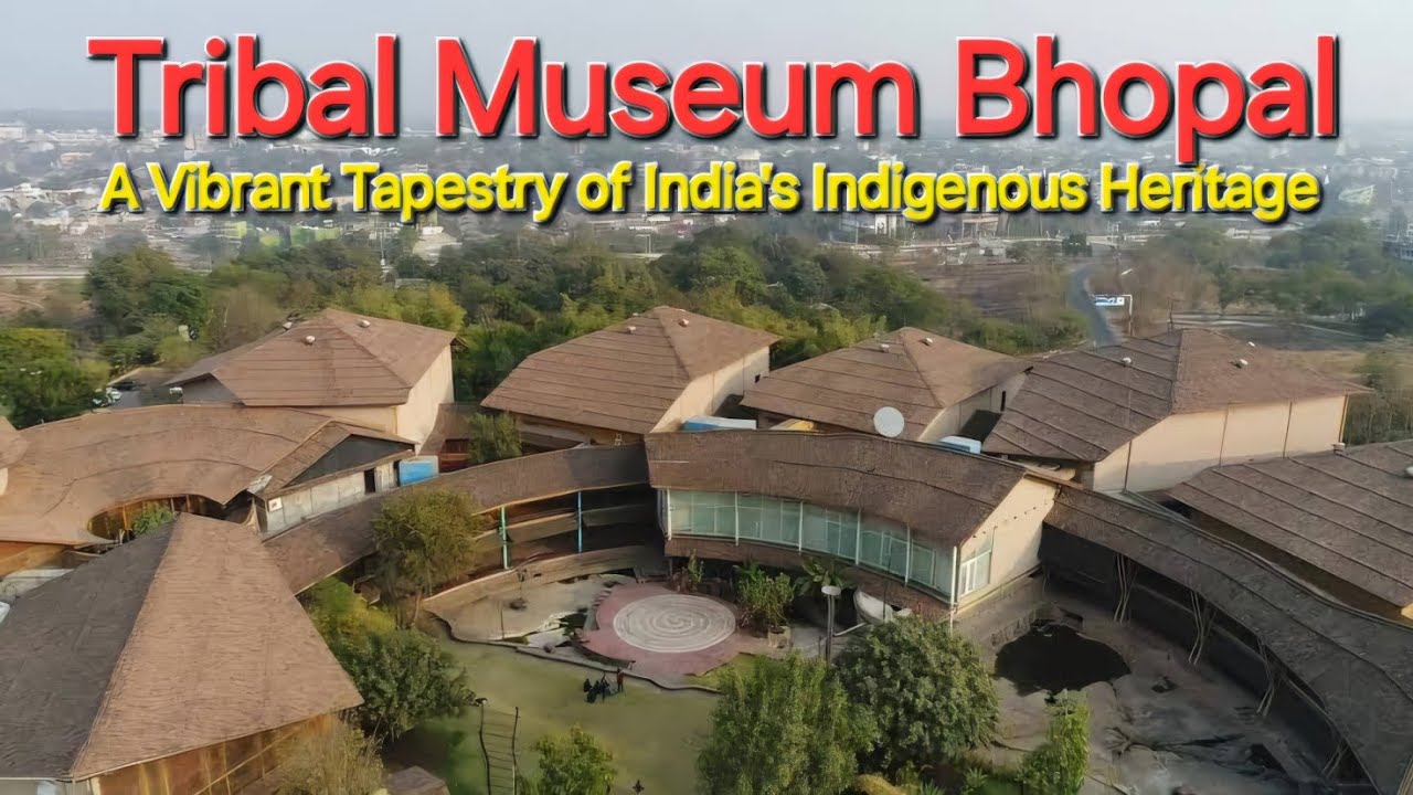 Музей племен в Бхопале: Яркое полотно исконного наследия Индии #mptourism tribalmuseum