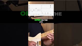 Guitar Riff Tutorial: Learn This Easy Rock Lick! #shorts