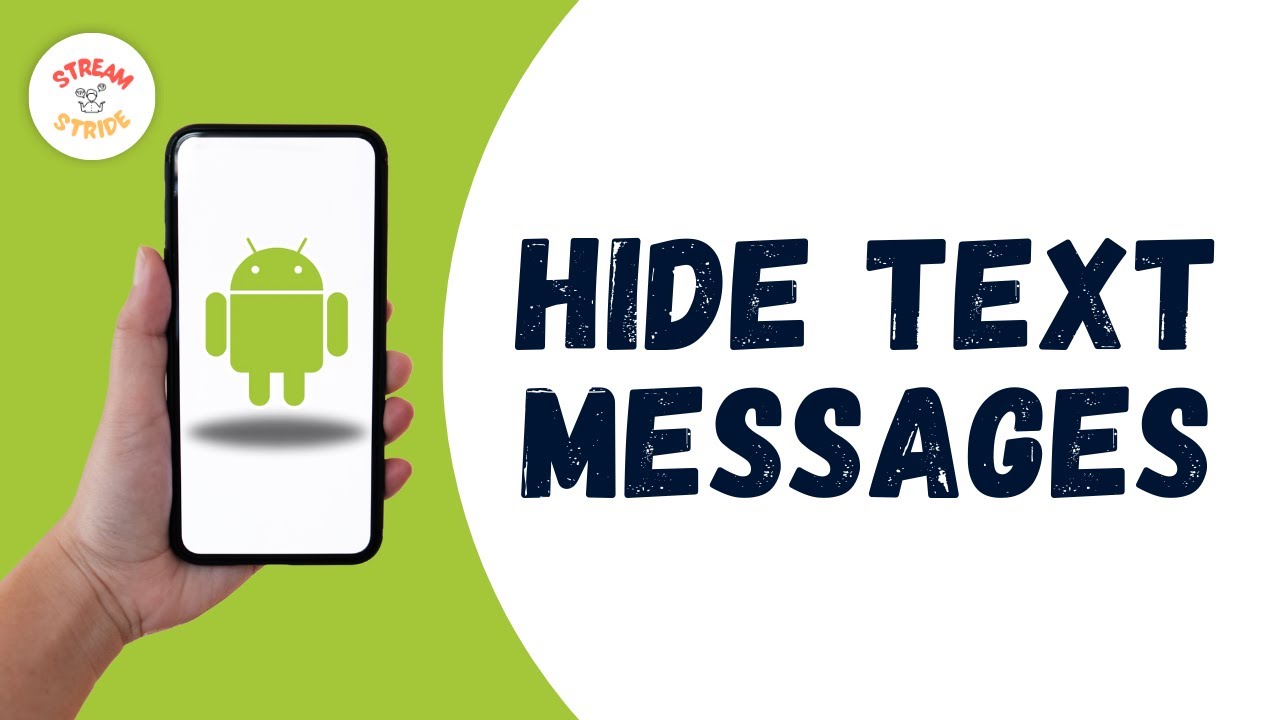 How To Hide Text Messages On Android Lock Screen - YouTube