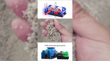 HSM HYDRAULIC AND SPRING DOUBLE ROLLER CRUSHER #crusher #sandmakingmachine #rollcrusher
