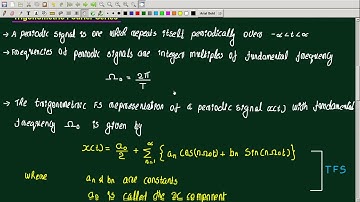 Trigonometric Fourier Series - CTFS | SIGNALS AND SYSTEMS | EE307 KTU | EC202 KTU