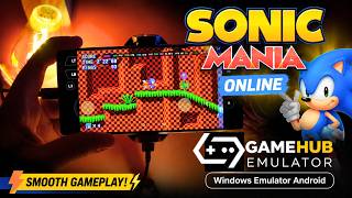 Sonic Mania Online - Gamehub Emulator | Windows Emulator Android screenshot 5