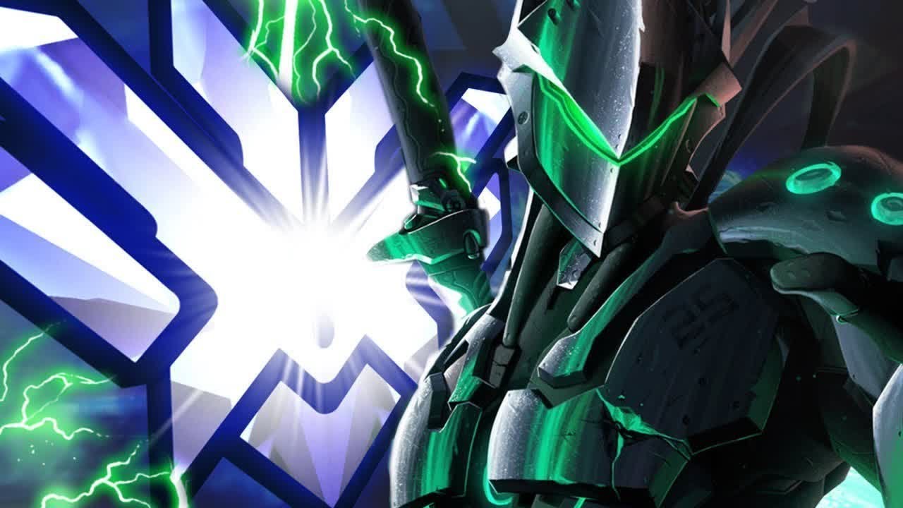 Pro Korean Genji Dominating Competitive Play - Architect! [ OVERWATCH SEASON 13 TOP 500 ]