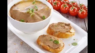 Паштет! Очень нежный , сливочный паштет с куриной печенью !