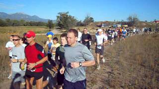 Start of the Great Pumpkin Races 5K and 10K at Venetucci Farm