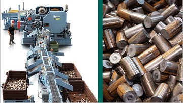 High Speed Mechanical Bar Shear with Programmable Material Handling Delivers Unique Productivity