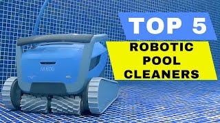 TOP 5 BEST ROBOTIC POOL CLEANER 2023 REVIEW - AUTOMATIC POOL CLEANING ROBOT, CORDLESS POOL VACUUM