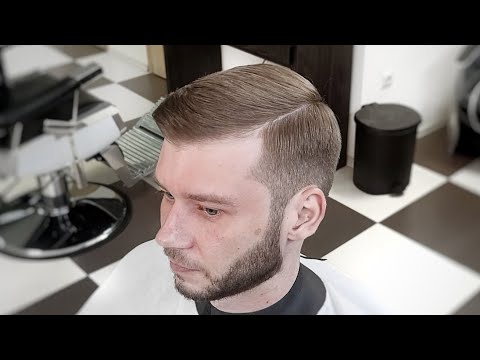Видео: Как Подстричь САМУЮ популярную мужскую стрижку/Как Сделать мужскую стрижку машинкой/Side Part