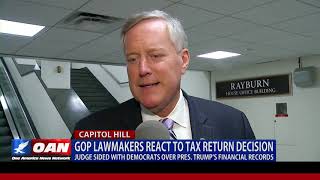GOP lawmakers react to tax return decision, judge sided with Democrats