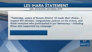 Longtime state Sen. Les Ihara Jr. concedes District 10 seat to Jackson Sayama