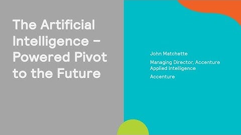 The Artificial Intelligence–Powered Pivot to the Future