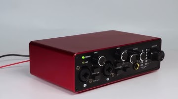 MB22 Professional Sound Card USB Audio Interface 48V Phantom Power For live Studio Streaming Podcast
