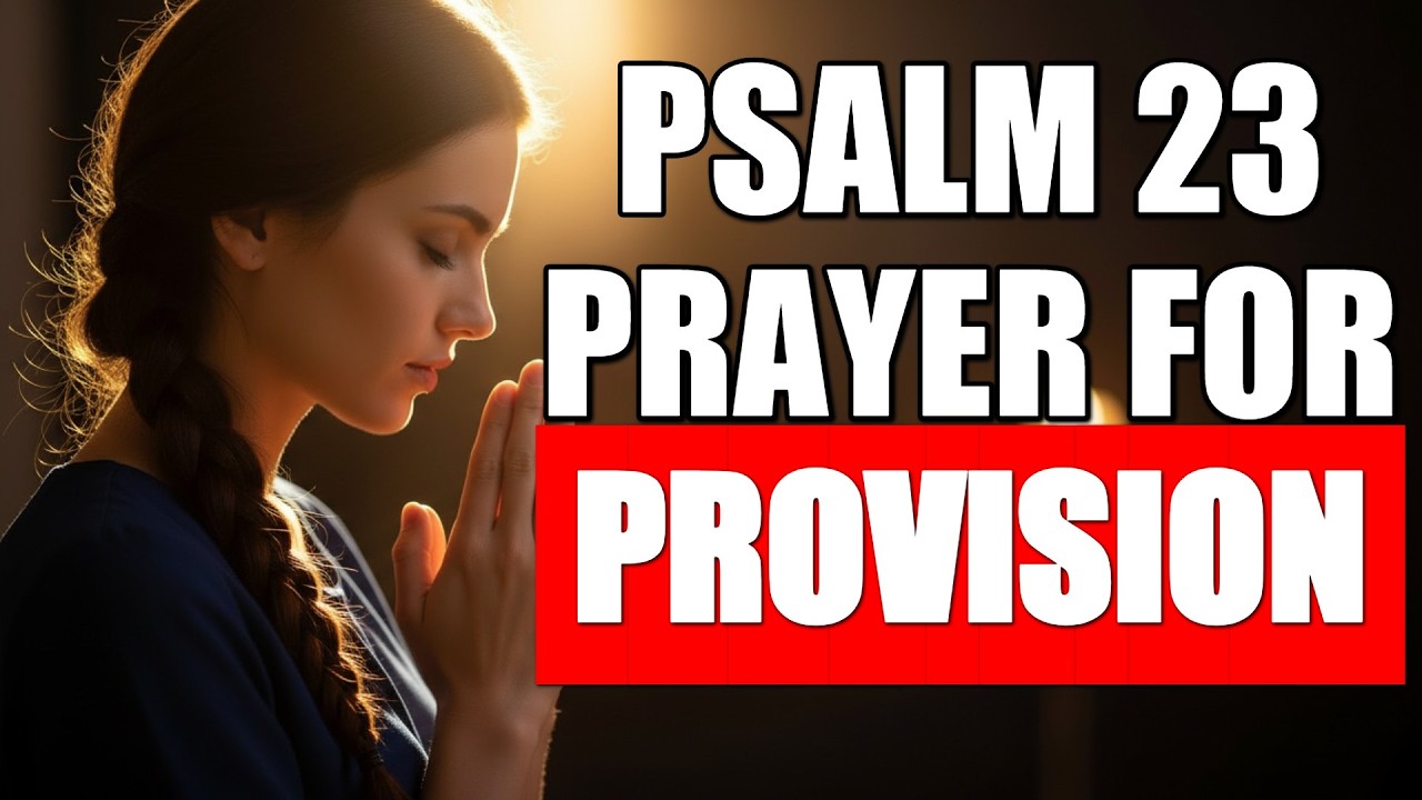 At Sunrise, Decree This: A Psalm 23 Prayer to Cancel Every Assignment of Lack and Command Provision