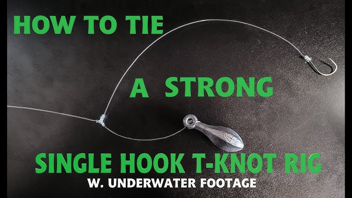 HOW TO TIE A BOTTOM RIG FOR DEEP SEA FISHING AND OTHER APPLICATIONS !!!!  (TANGLE FREE) !!!! 