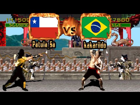 Mortal Kombat - Patula_Sa (CHL) VS (BRA) kakarildo [mk] [Fightcade] モータルコンバット [真人快打]