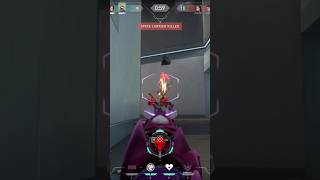 DOUBLE HEADSHOT 🥵 #valorant #VALO #split #competitive #phantom #sage #clutch #valorantclips #shorts
