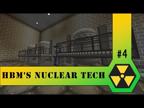 Видео: ☢ Обзор мода Hbm's Nuclear Tech | Часть 4 | Буровые установки и ядерные реакторы | Minecraft 1.7.10