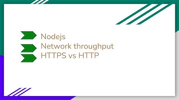 What is Node.js, throughput, https vs http🤔? #nodejs  #throughput #interviewquestions