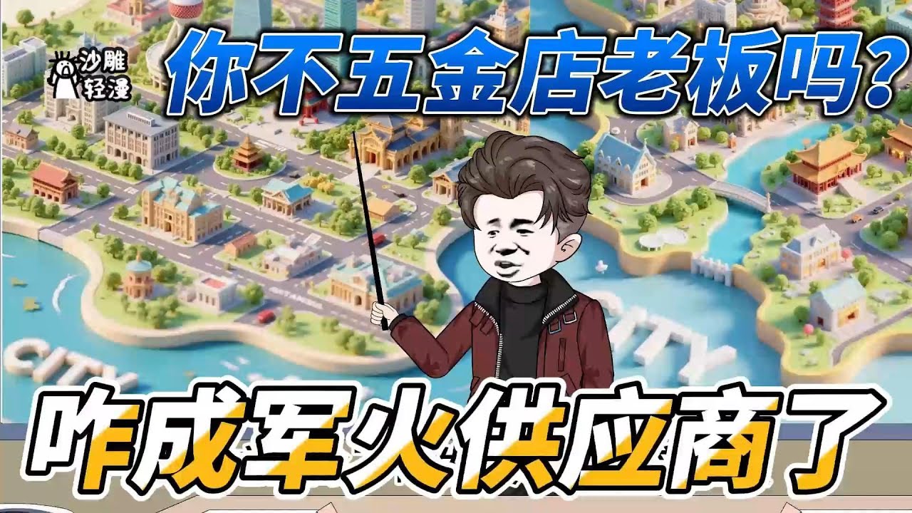 [MULTI SUB]都市动画【你不五金店老板吗？咋成军火供应商了】别问，问就是有！解锁了万能五金店系统，只要卖出五金件，就能获得积分，只要积分够，系统啥都有。#沙雕轻漫 #SDQM