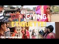 Gift-Giving Etiquette || It's Time To Distribute || RR VLOGS
