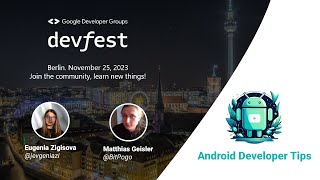 GDG DevFest Berlin 2023: featuring an interview with the organizers screenshot 2