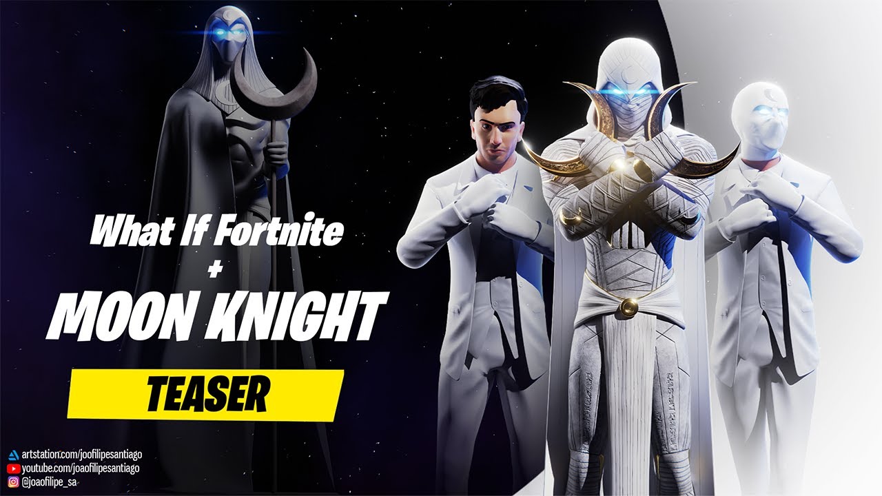 MOON KNIGHT ARRIVES IN FORTNITE - What If Fortnite + Moon Knight (Teaser)