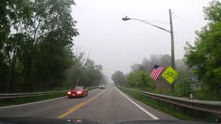Driving around Rural Eastern Ohio (timelapse)