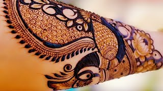 Step by Step Bridal Henna Mehndi Design| Latest Mehndi Design | New Peacock Mehndi Design for Hands