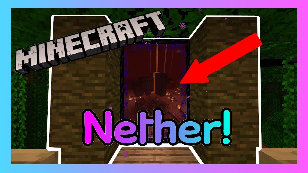 Going to the NETHER! | Minecraft Ep 4 - YouTube