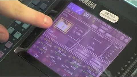 Yamaha LS9 Video simple video tutorial