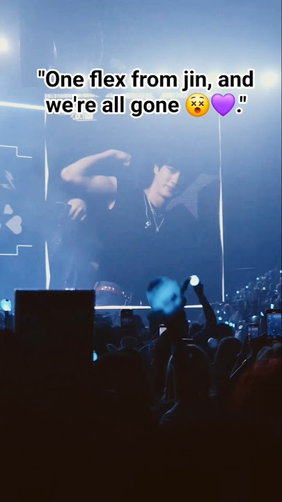 'When jin flexes, ARMY loses sanity 😩💥💜' #jin #seokjin #runseokjin_eptour #v #bts #btsarmy #shorts 🌌