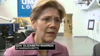 Senator Elizabeth Warren (D-MA) Visits UMASS Lowell Campus