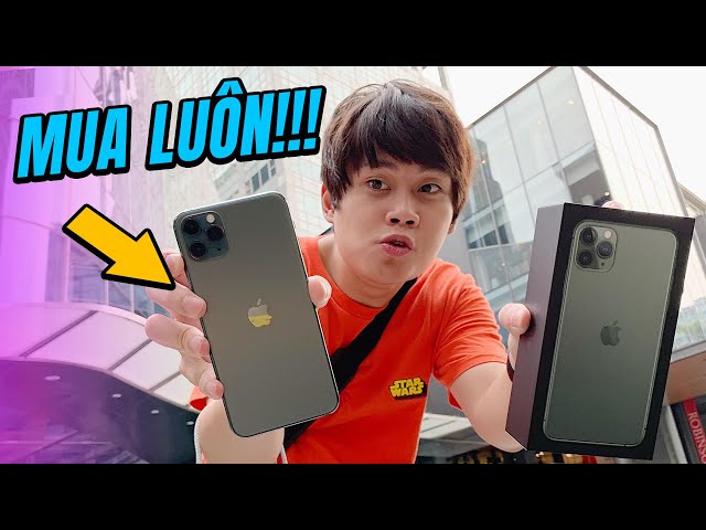 VỪA MUA iPHONE 11 PRO MAX 30 CỦ TRÊN TAY LUÔN CHO ANH EM:)))