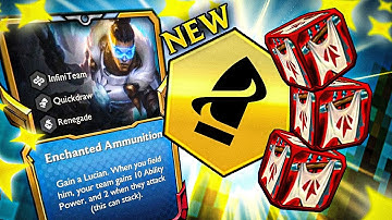 NEW QUICKDRAW TRAIT SYNERGIZES PERFECTLY WITH LUCIAN | Teamfight Tactics Set 8.5