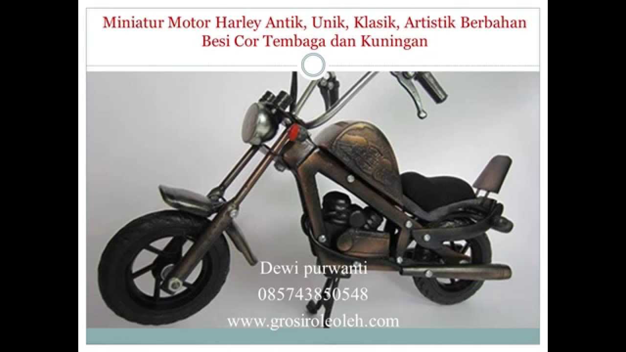 Jual Miniatur Motor Harley Antik 085743850548 YouTube