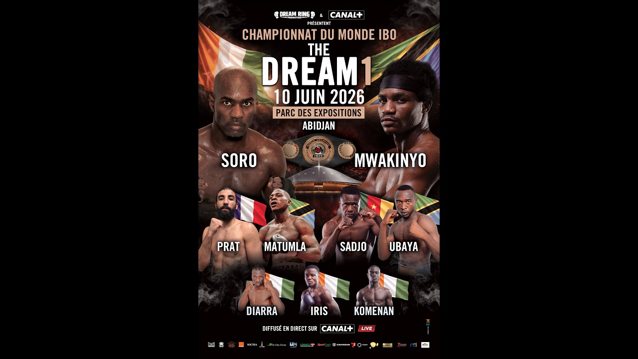BOXE À ABIDJAN - THE DREAM 1 | PRÉLIMINAIRES