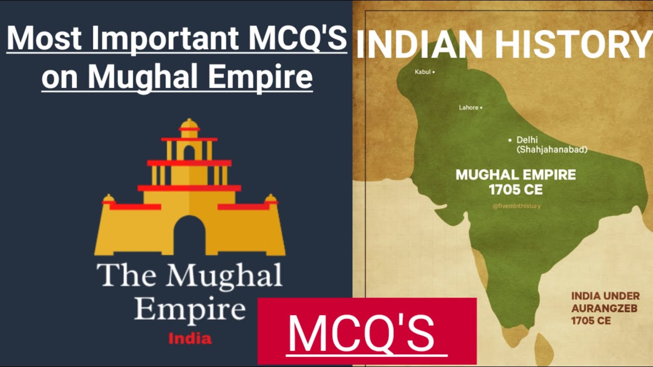 INDIAN HISTORY | MUGHAL EMPIRE | MCQ'S | B.Ed./TET/JT/IAT/ASO/OES | CHINMAY SIR |